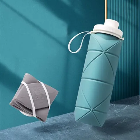 Silicone Foldable Water Bottle