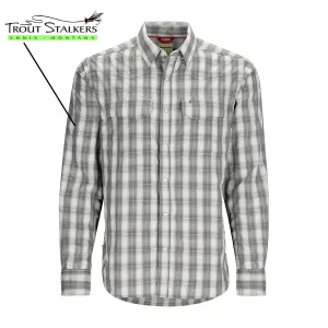 Simms MTS Logo Big Sky LS Shirt Exuma Plaid