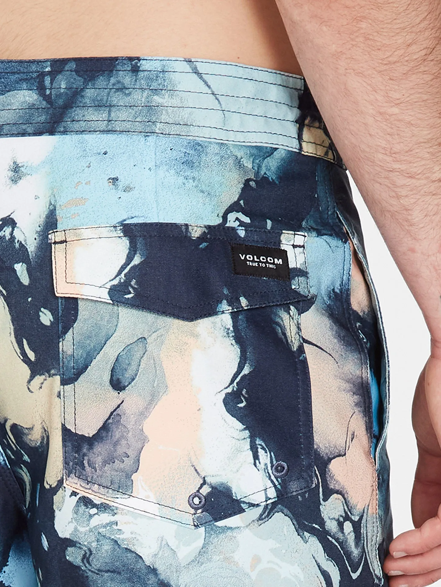 Skulli Wash Stoney 19" Boardshort - NAVY
