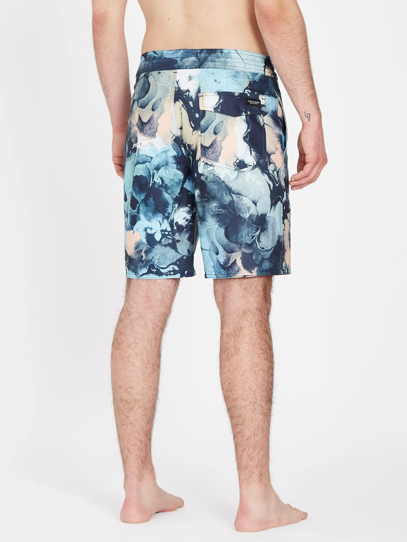 Skulli Wash Stoney 19" Boardshort - NAVY