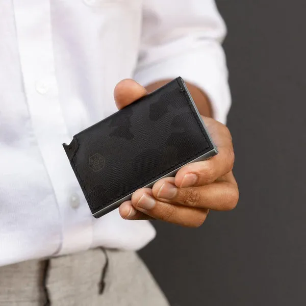 SLIM CARD SLIDE WALLET, CAMO