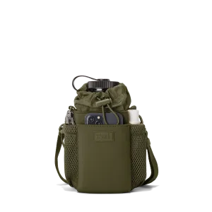 Sloan Water Bottle Sling in Dark Moss