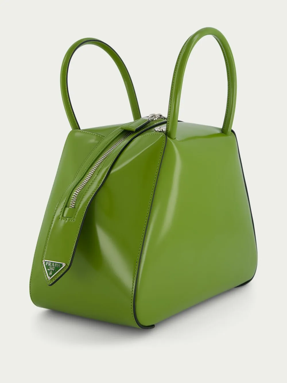 Small Brushed Leather Supernova Handbag