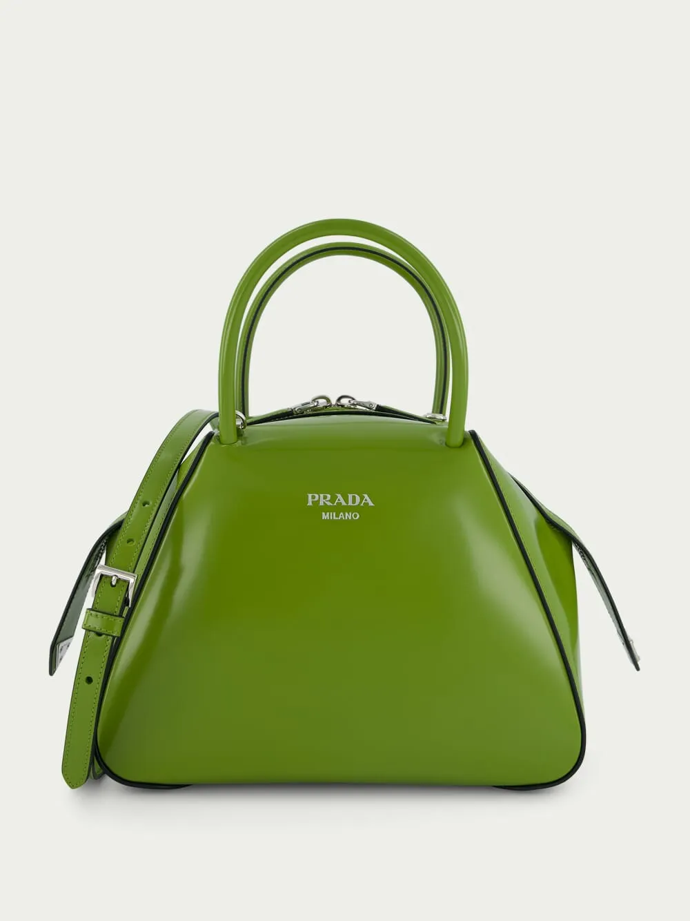 Small Brushed Leather Supernova Handbag