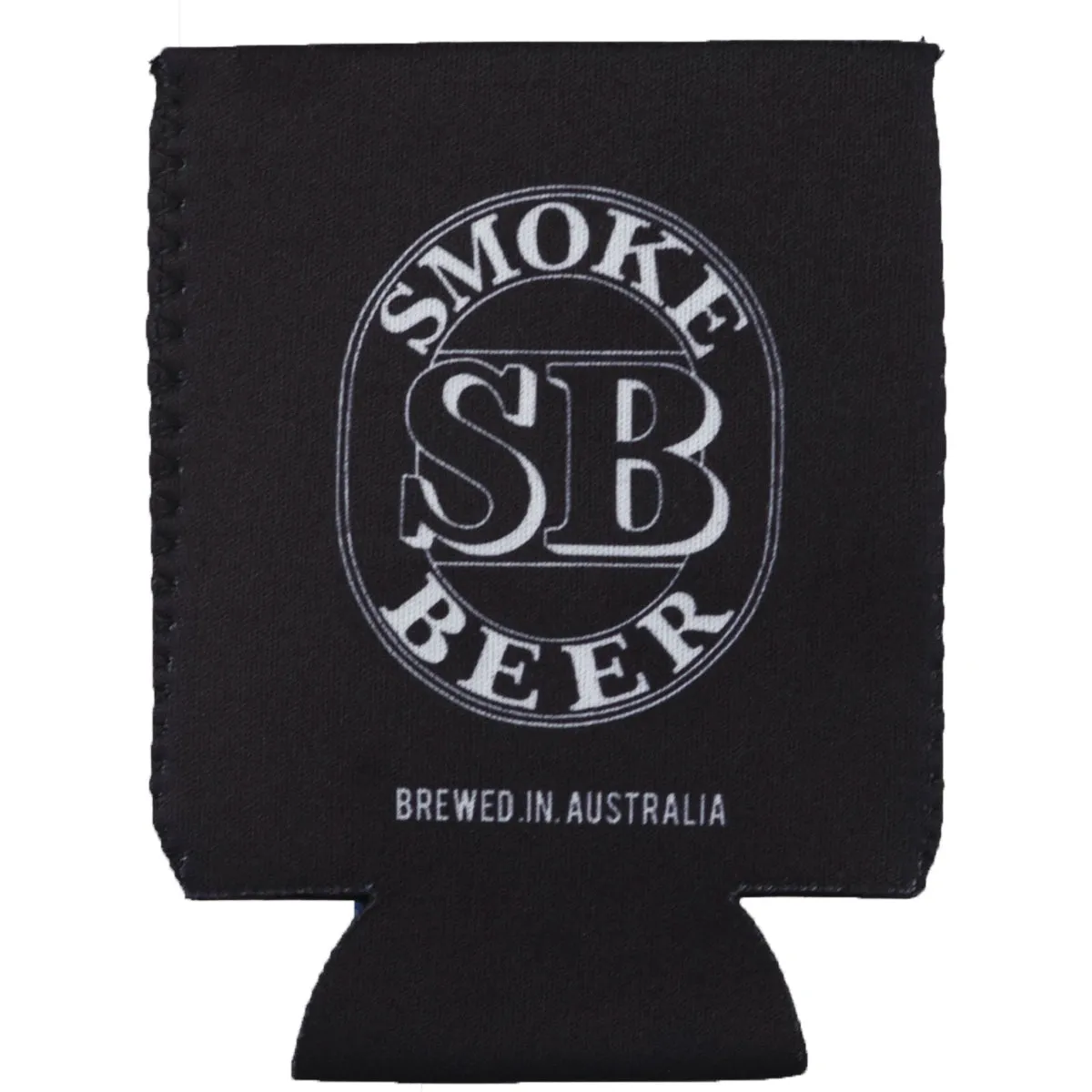 Smoke Beer - Foldable Stubbie Holder Black