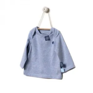 Snoozebaby Longsleeve shirt in Blue melange - 4 Sizes