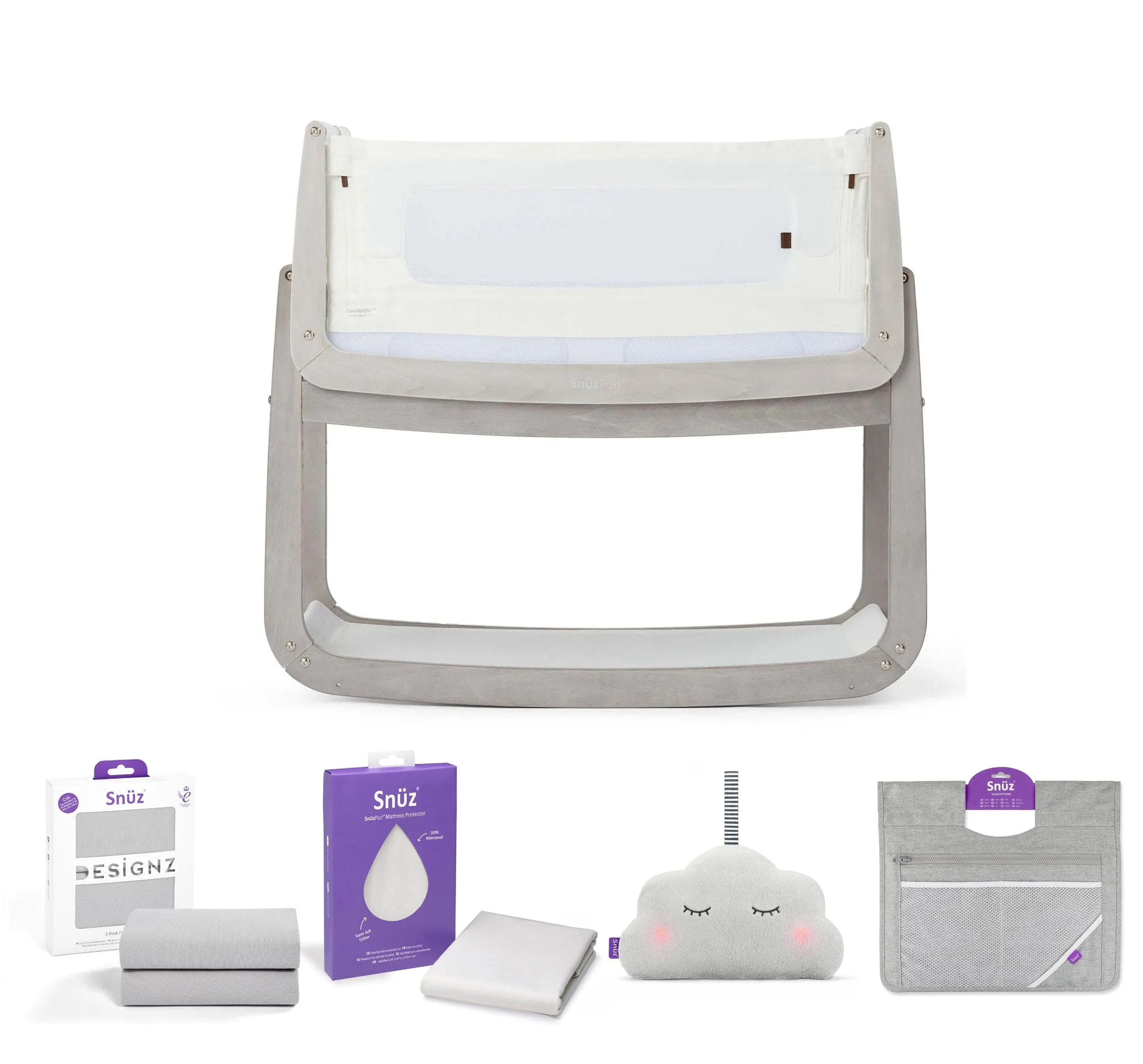 SnüzPod 4 Essential 6 Piece Bundle in Natural Edit Silver Birch