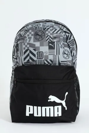 Soccer Balls Backpack - Black