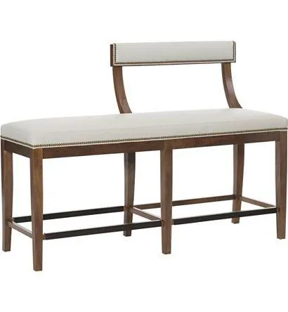 Split Klismos Bench