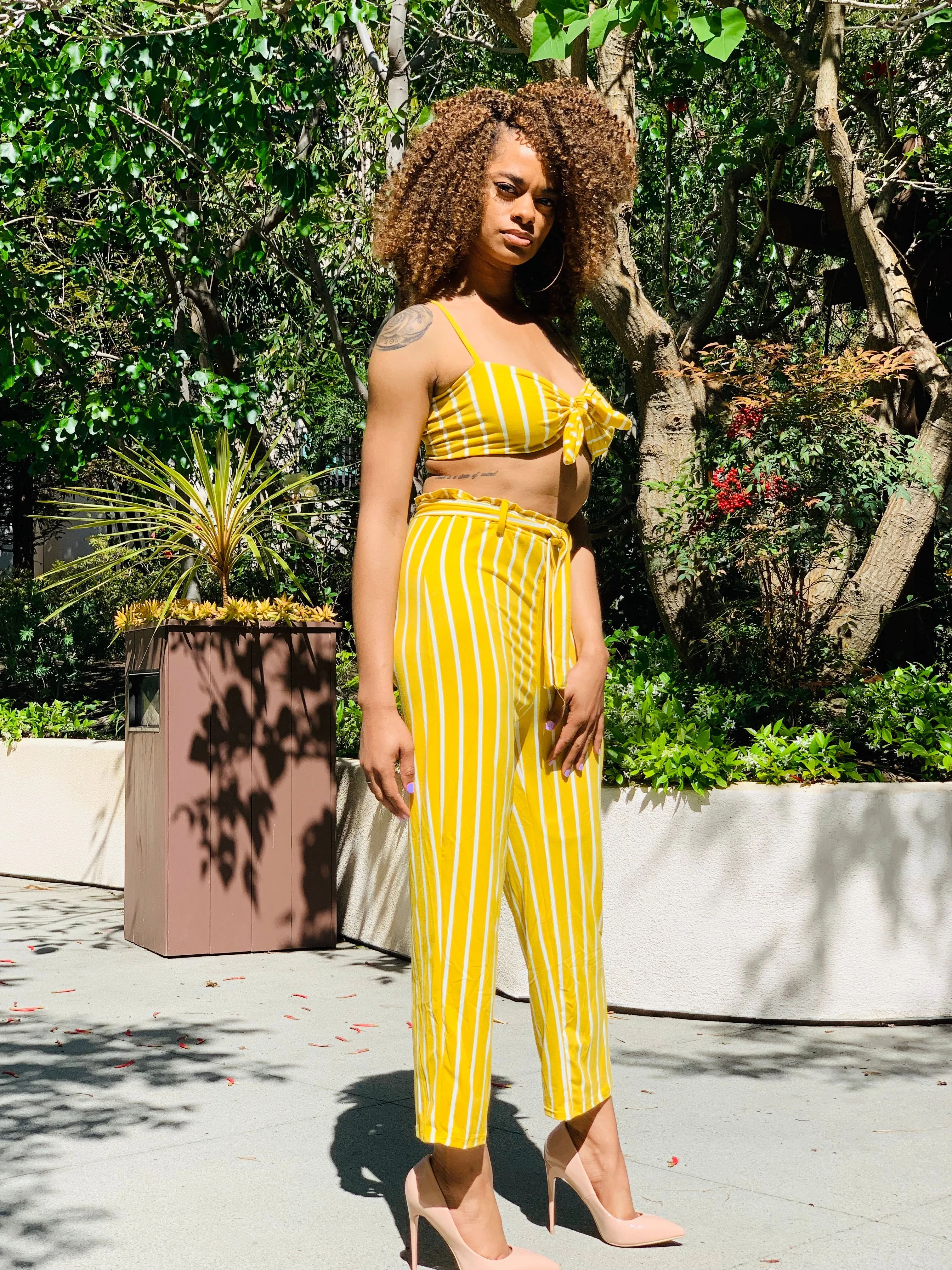 Spring & Stripes Set - Yellow