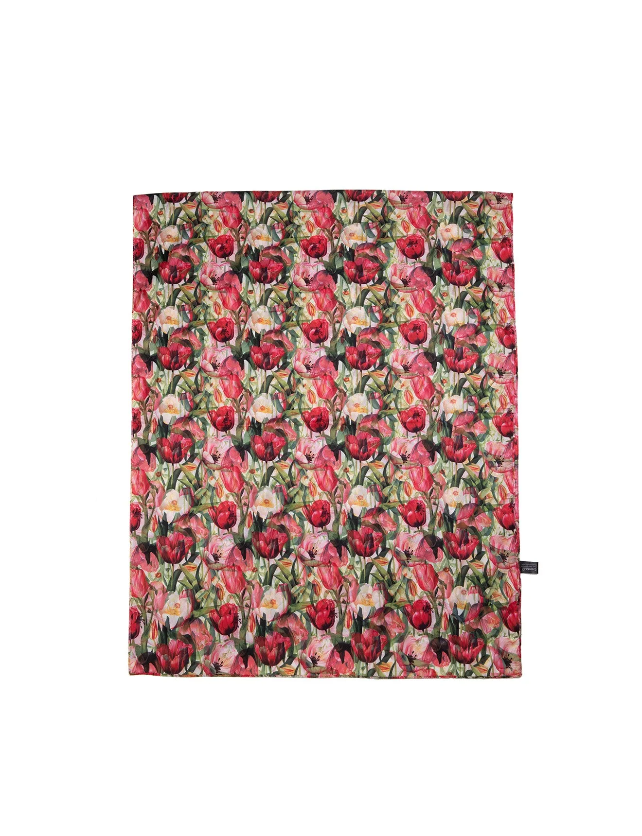 SPRING TULIP DOUBLE SIDED SCARF- S-21