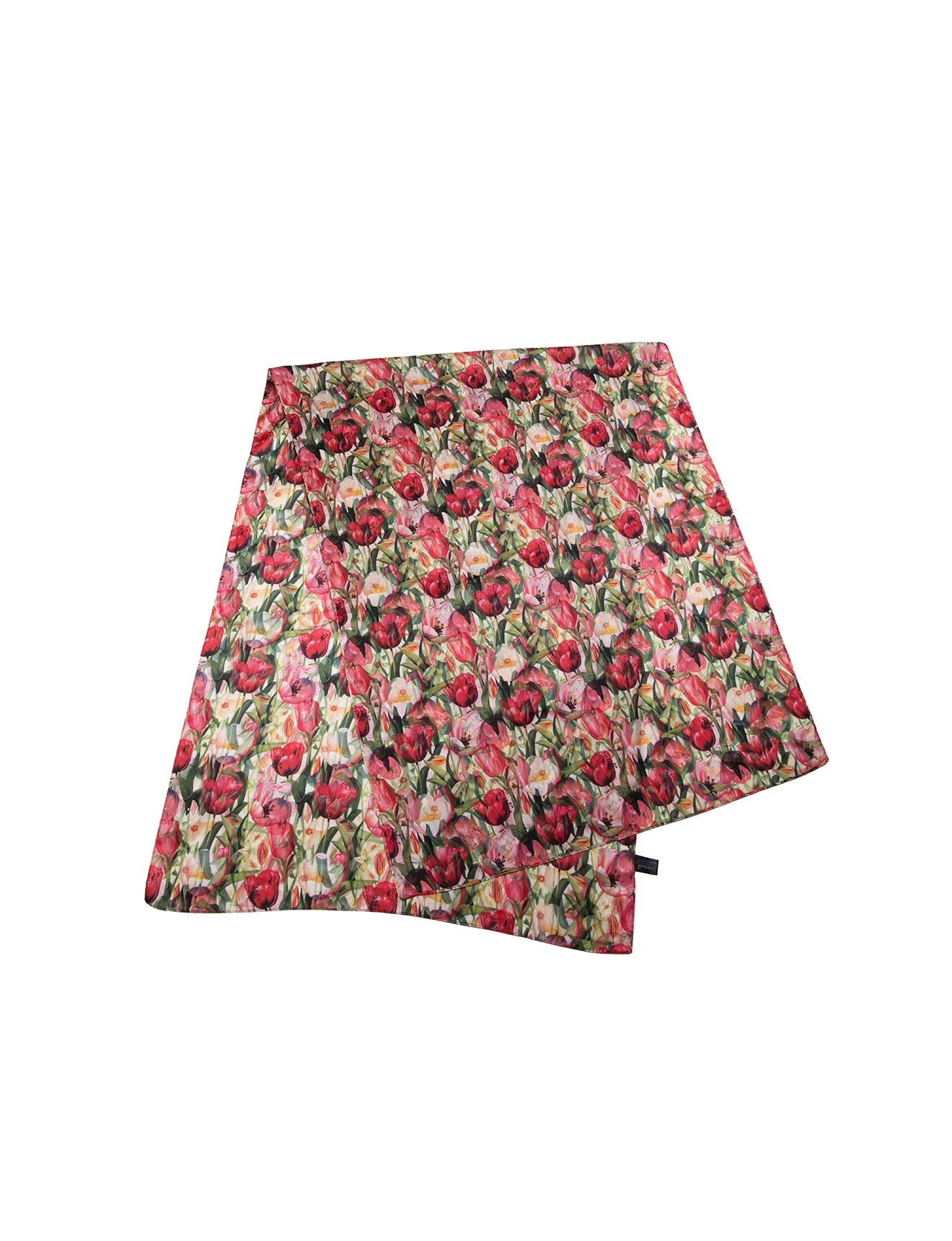 SPRING TULIP DOUBLE SIDED SCARF- S-21