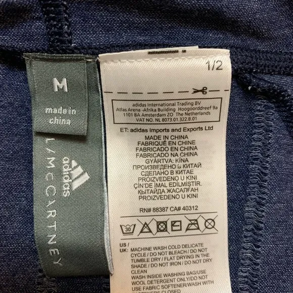Stella McCartney Adidas lightweight jacket, size M