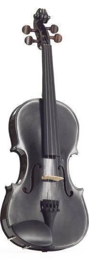 Stentor Harlequin Violin Outfit Black 1/2 Size