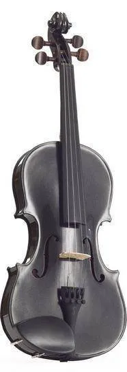 Stentor Harlequin Violin Outfit Black 1/2 Size