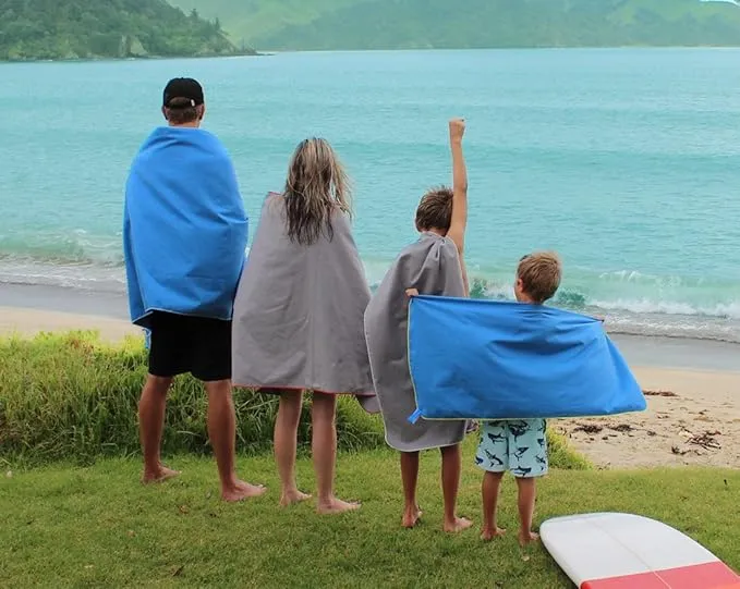 Super Towel for Sports, Beach & Travel — Lightweight, Compact, Absorbent, Quick-Drying, Soft Microfiber Suede — Awesome for pool, gym, yoga, bath, camping (Medium 40x20", Extra Large 60x32")