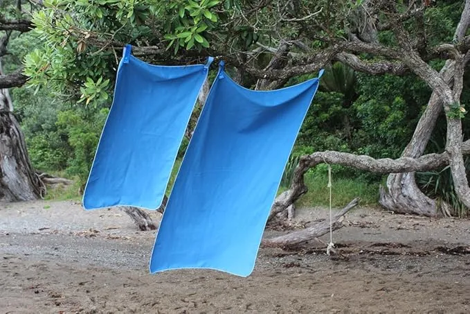 Super Towel for Sports, Beach & Travel — Lightweight, Compact, Absorbent, Quick-Drying, Soft Microfiber Suede — Awesome for pool, gym, yoga, bath, camping (Medium 40x20", Extra Large 60x32")