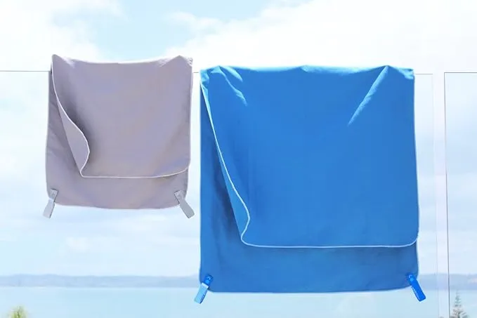 Super Towel for Sports, Beach & Travel — Lightweight, Compact, Absorbent, Quick-Drying, Soft Microfiber Suede — Awesome for pool, gym, yoga, bath, camping (Medium 40x20", Extra Large 60x32")