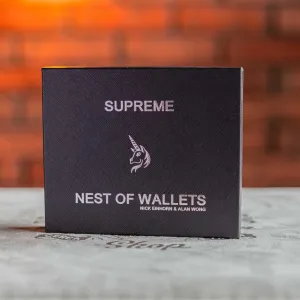 Supreme Nest of Wallets (AKA Nest of Wallets V2) by Nick Einhorn and Alan Wong