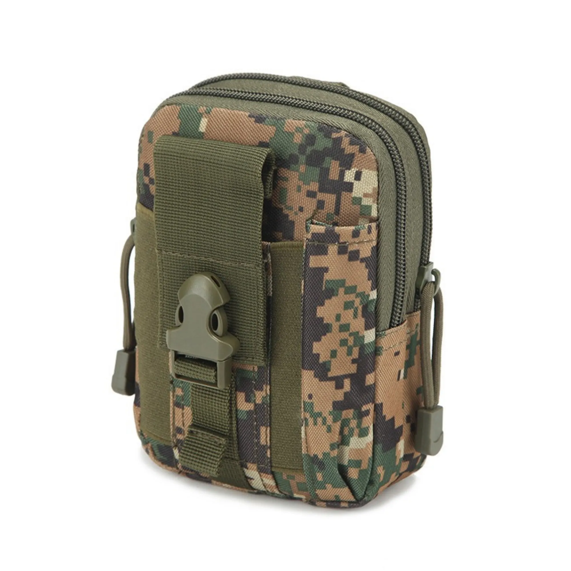 Tactical MOLLE Military Pouch Waist Bag for Hiking, Running and