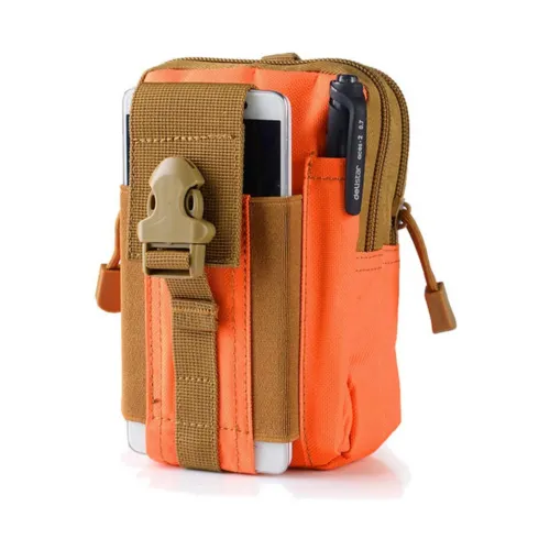 Tactical MOLLE Military Pouch Waist Bag for Hiking, Running and