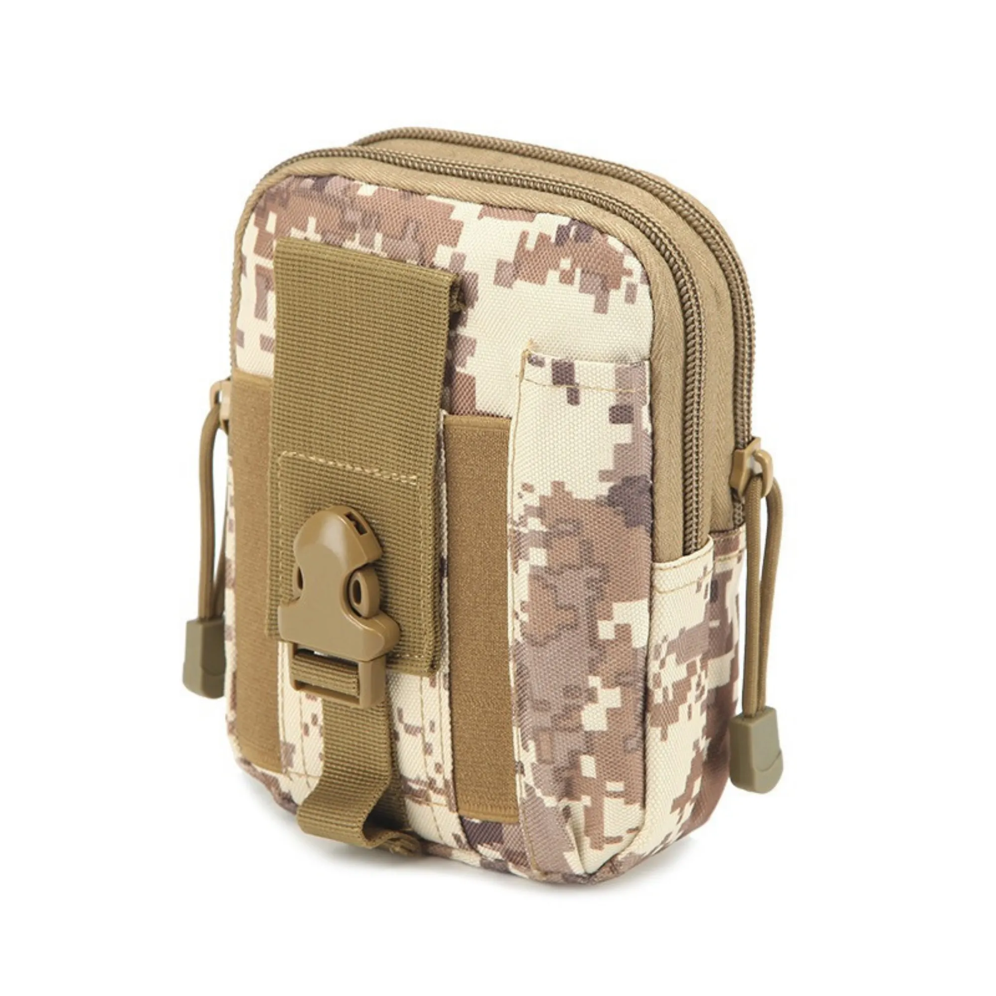 Tactical MOLLE Military Pouch Waist Bag for Hiking, Running and
