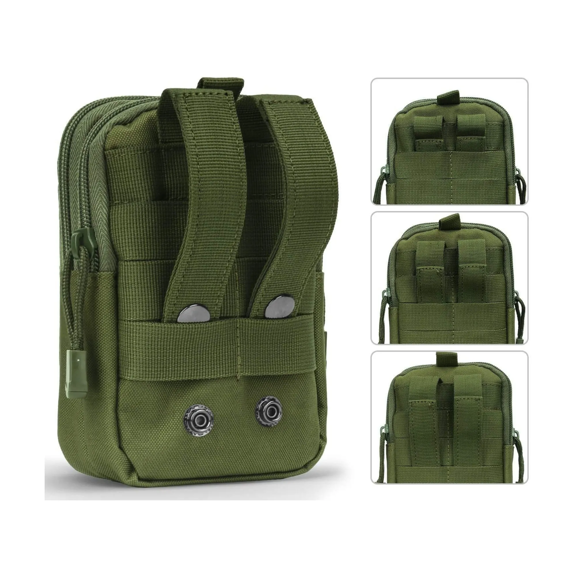Tactical MOLLE Military Pouch Waist Bag for Hiking, Running and
