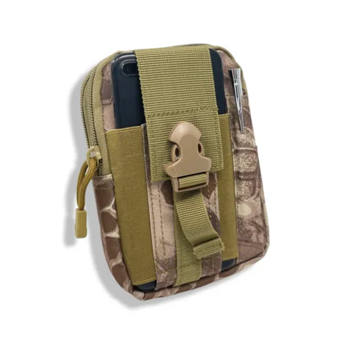Tactical MOLLE Military Pouch Waist Bag for Hiking, Running and