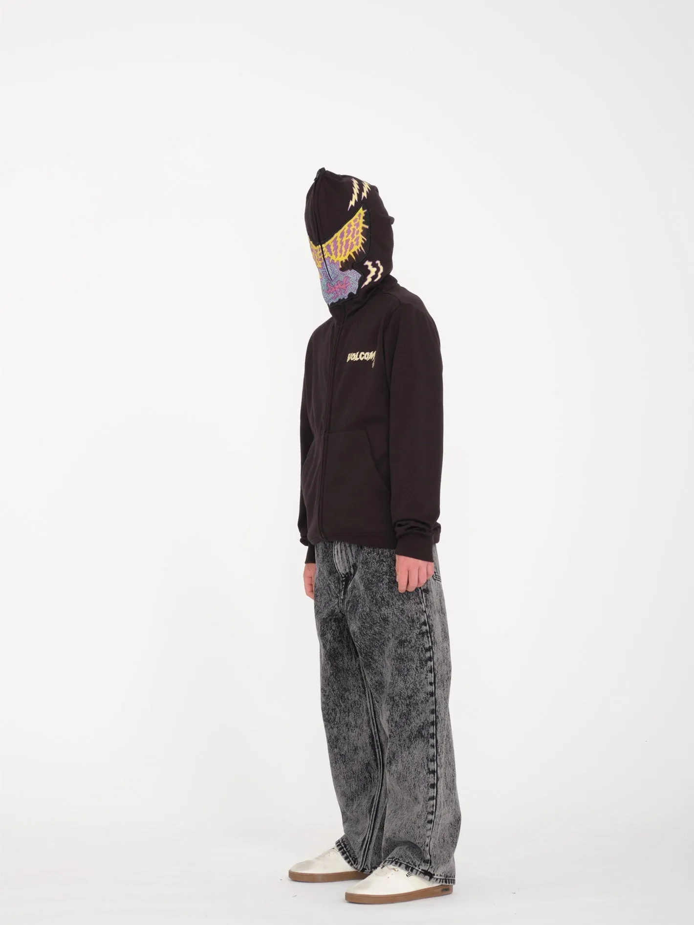 Tetsunori Full Zip Hoodie - BLACK - (KIDS)