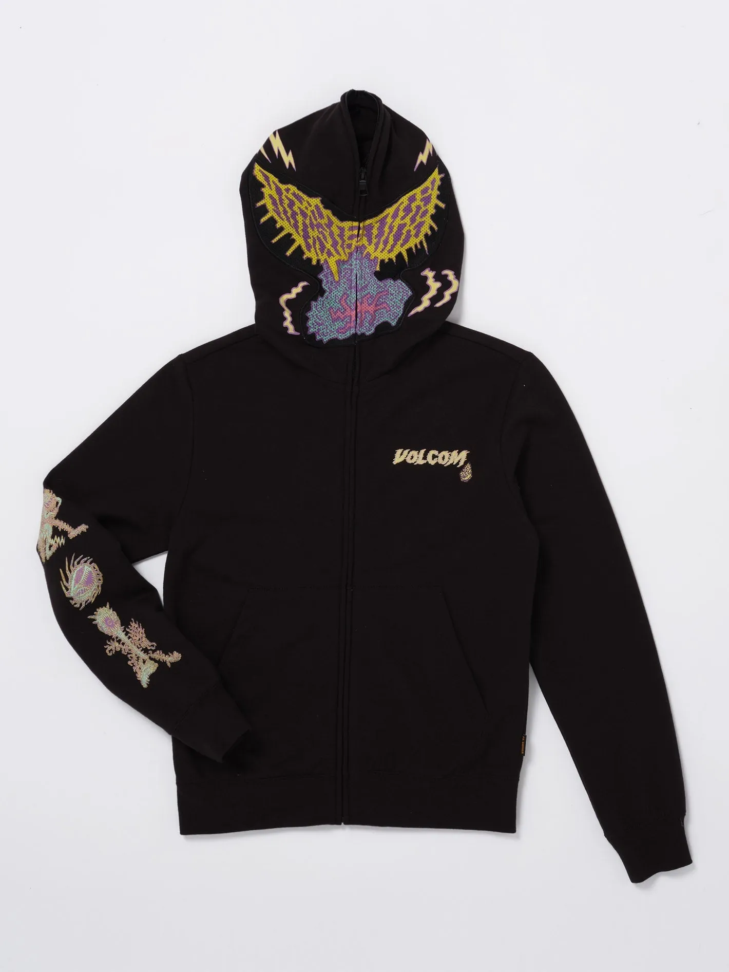 Tetsunori Full Zip Hoodie - BLACK - (KIDS)