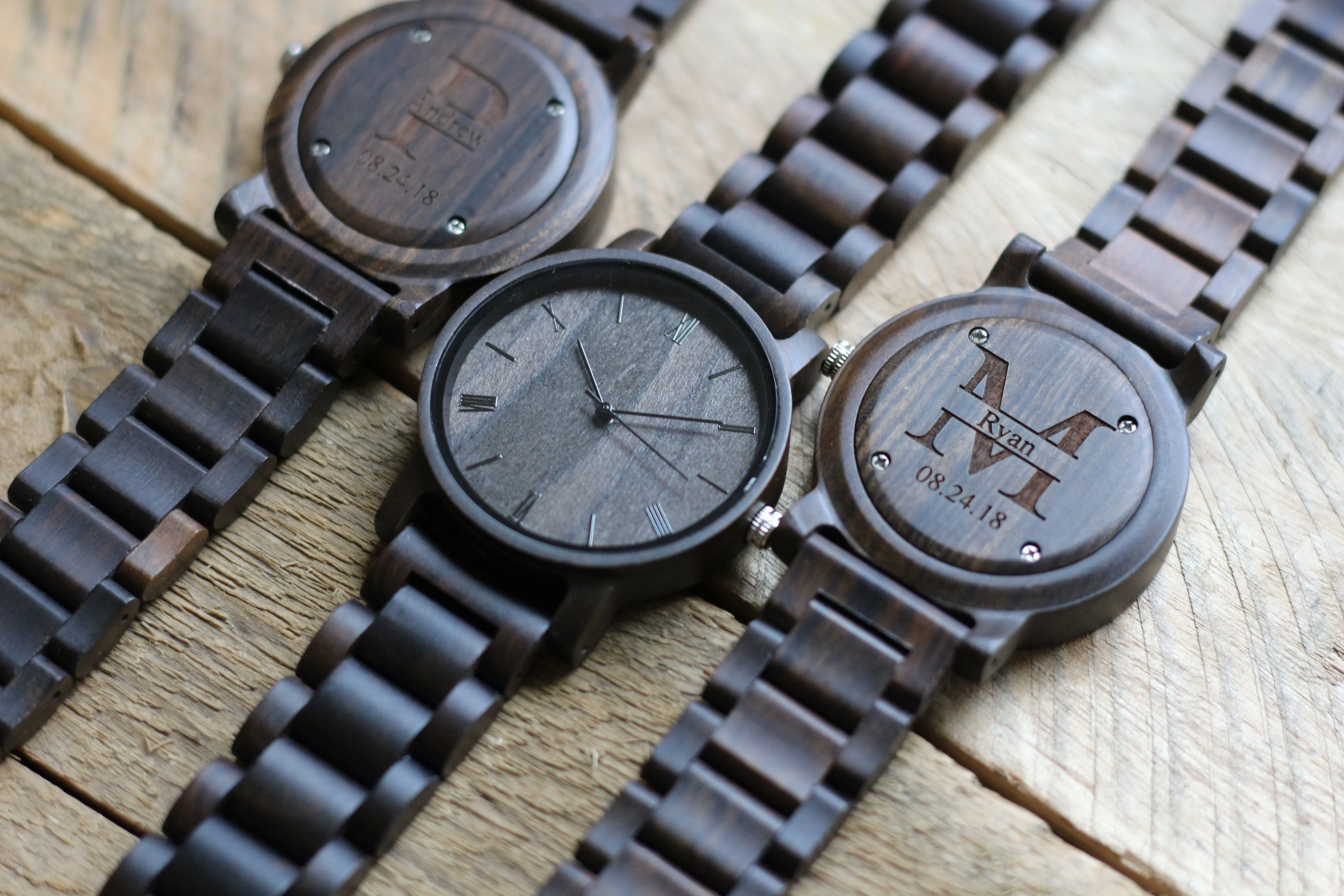 The Cedric Ebony | Set of 7