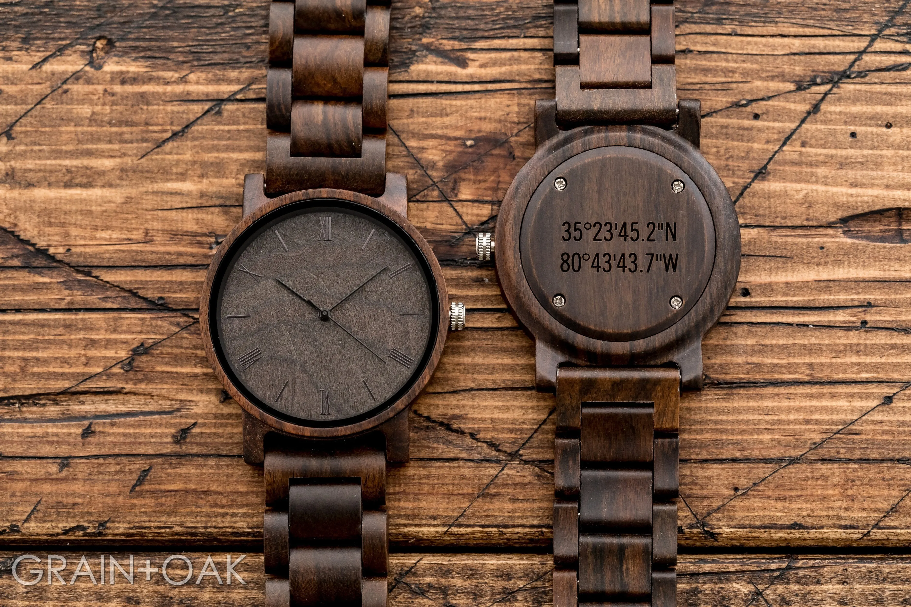 The Cedric Ebony | Set of 7