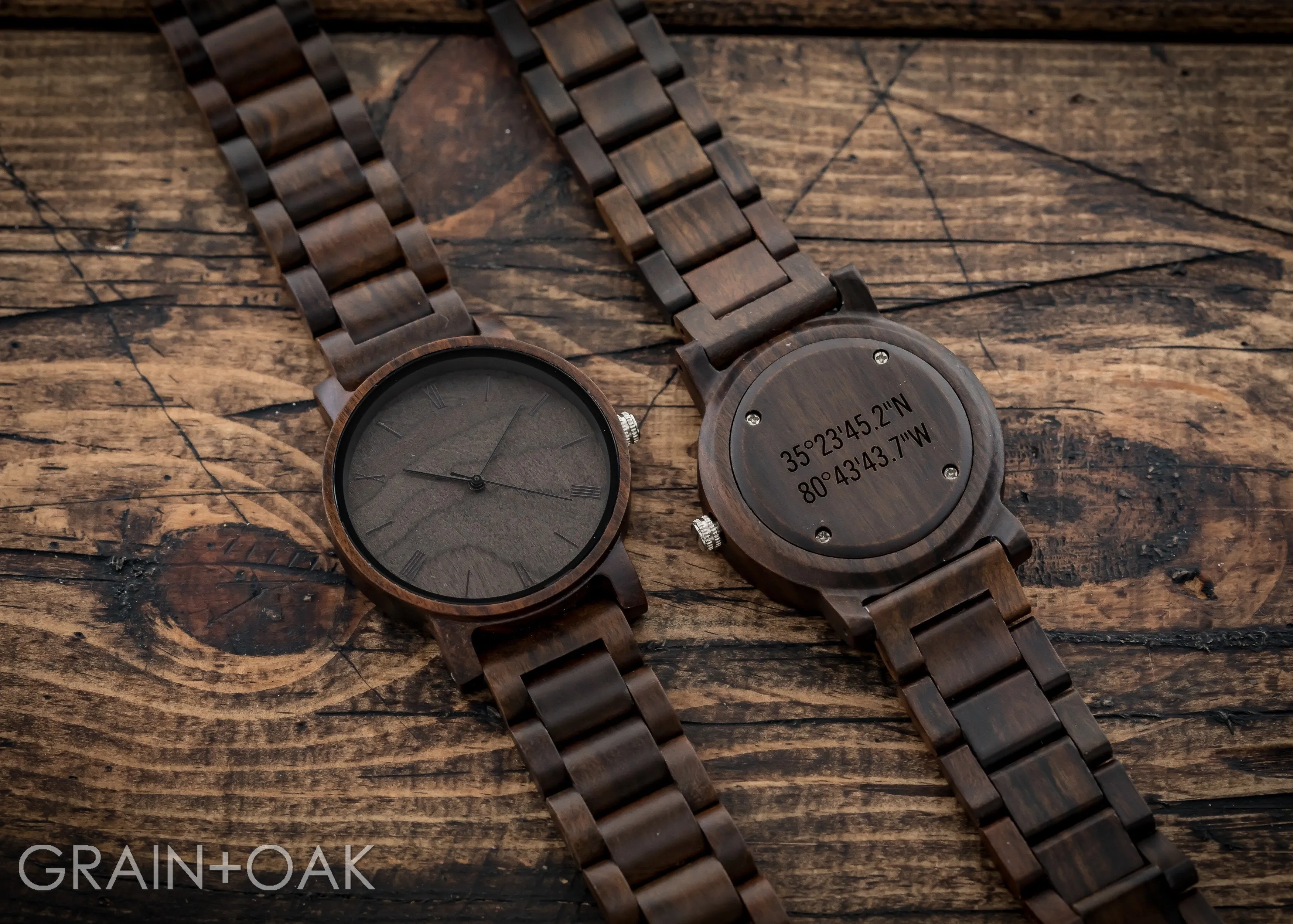 The Cedric Ebony | Set of 7