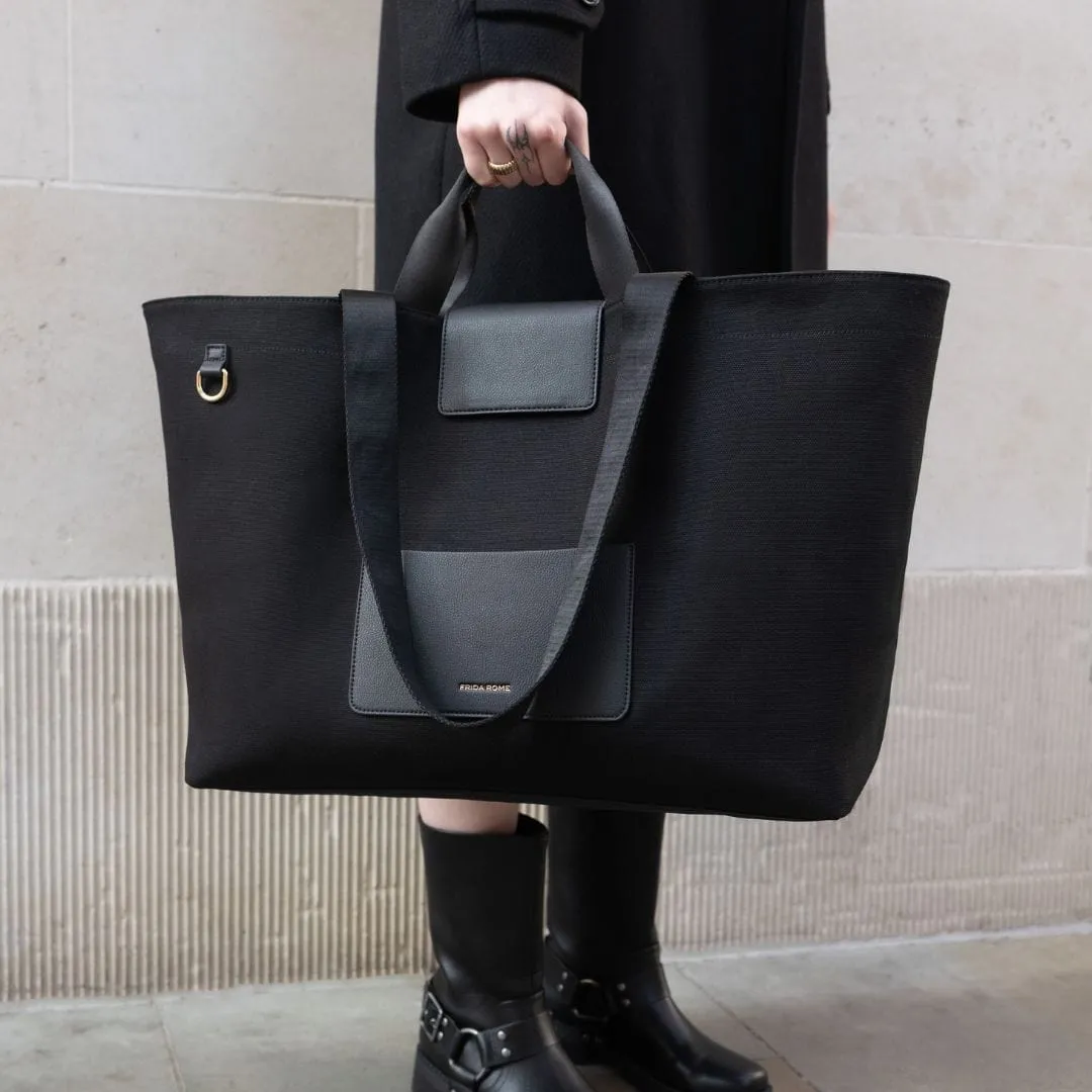 The Stockholm Recycled Vegan Leather XL Tote | Multiple Colours