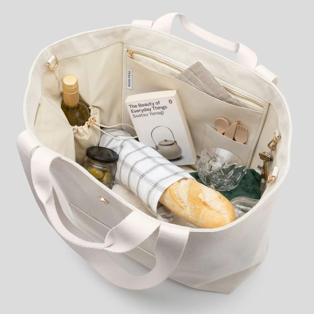 The Stockholm Recycled Vegan Leather XL Tote | Multiple Colours