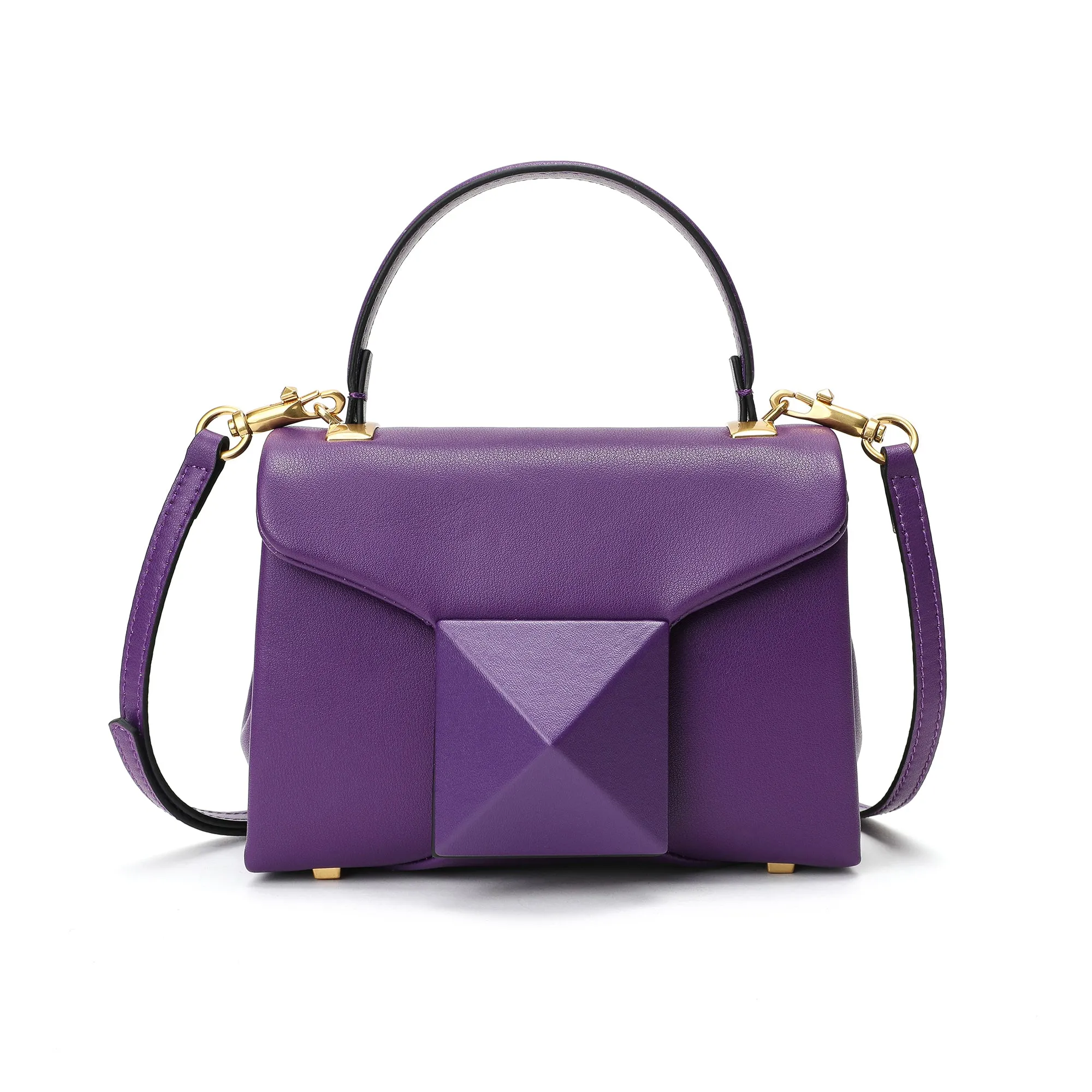 Tiffany & Fred Full-Grain Soft Leather Top-Handle