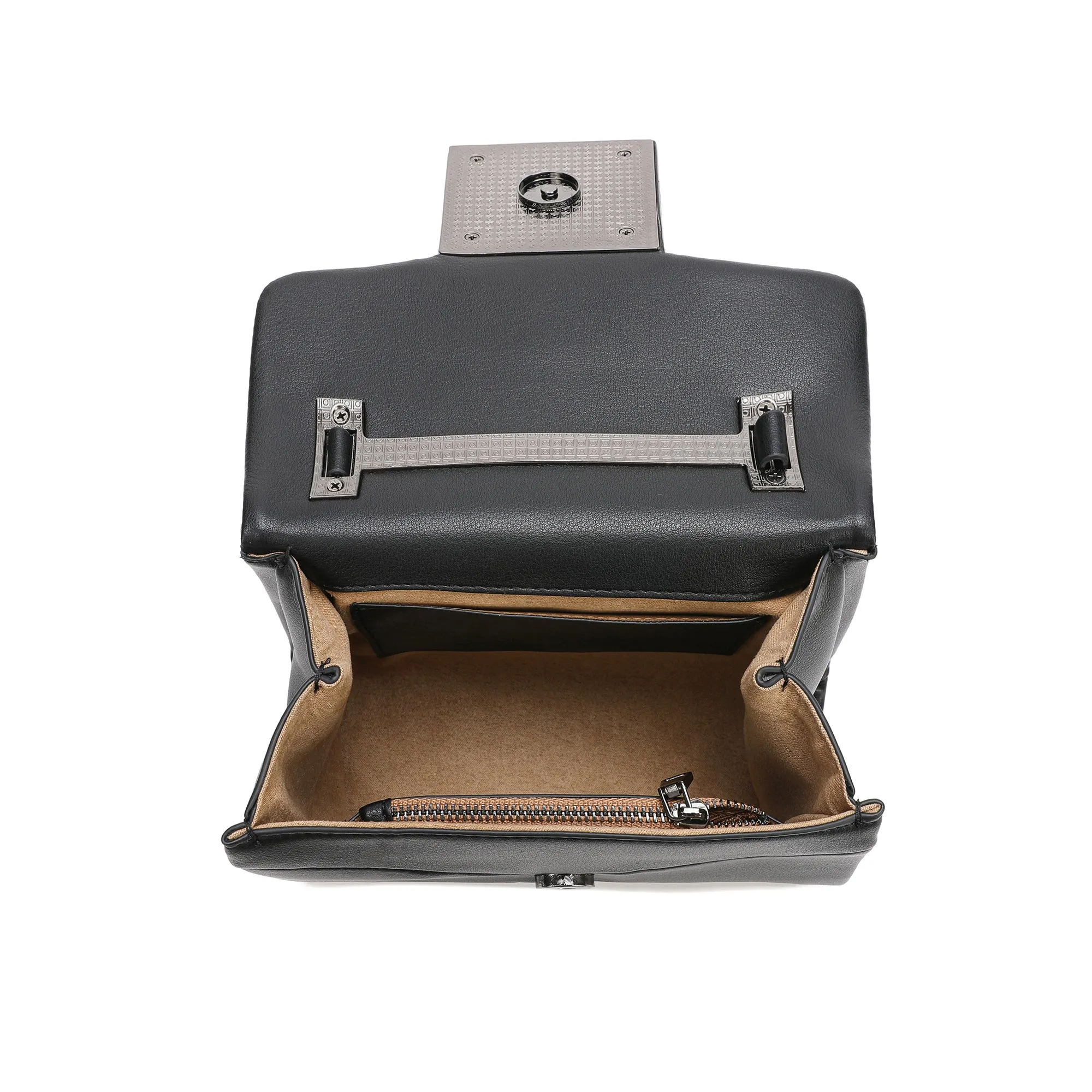 Tiffany & Fred Full-Grain Soft Leather Top-Handle