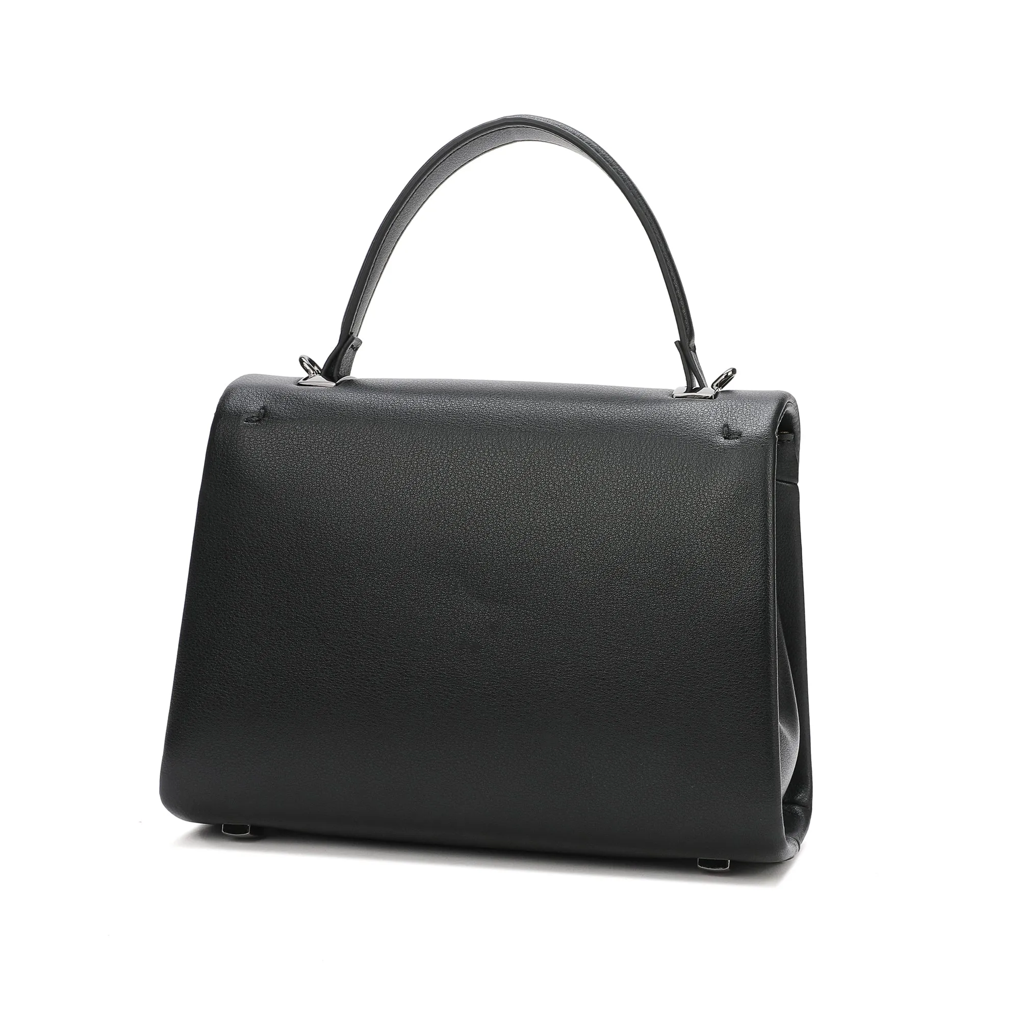Tiffany & Fred Full-Grain Soft Leather Top-Handle