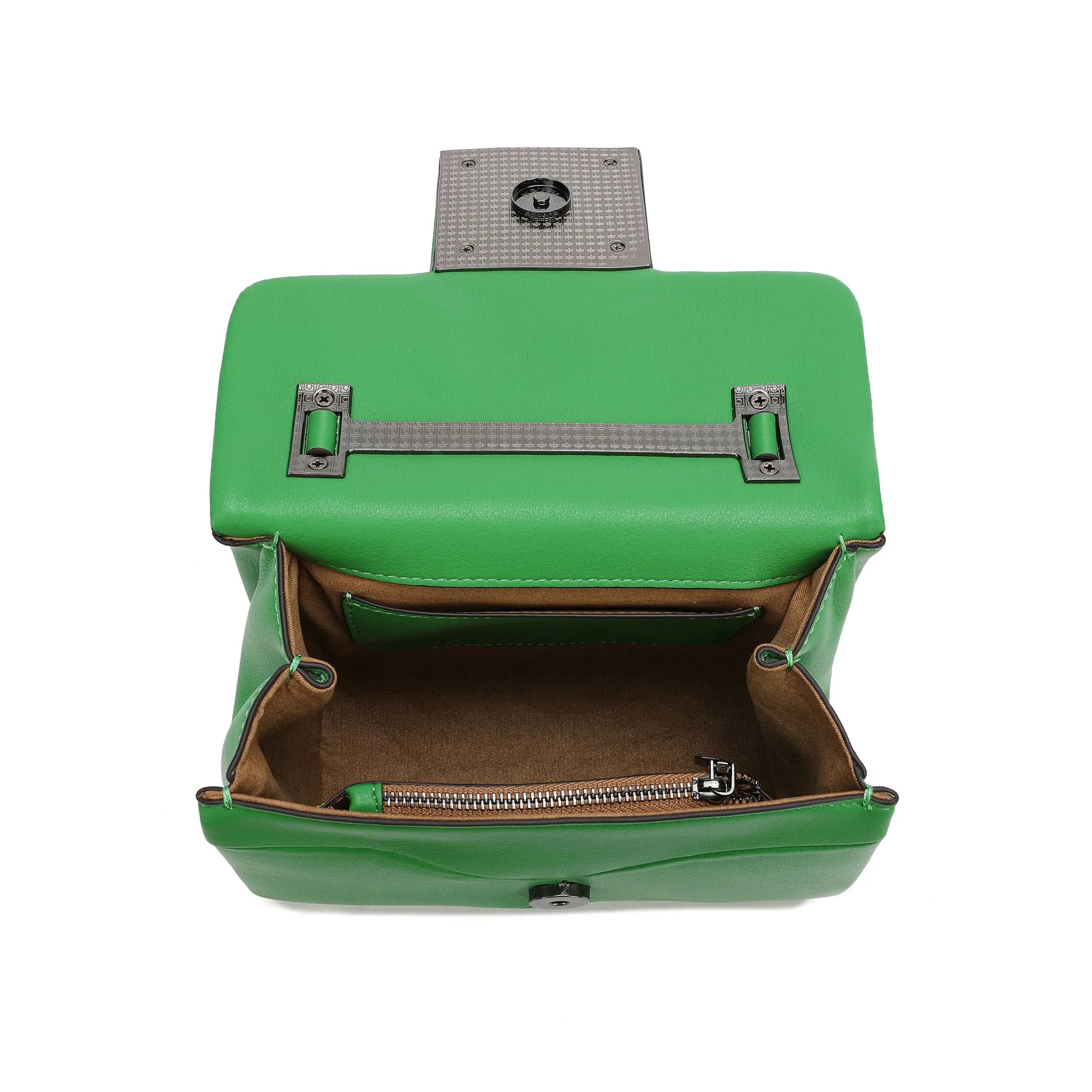 Tiffany & Fred Full-Grain Soft Leather Top-Handle