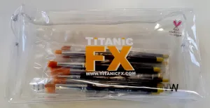 Titanic FX Transparent Water-resistant Artist Pouch