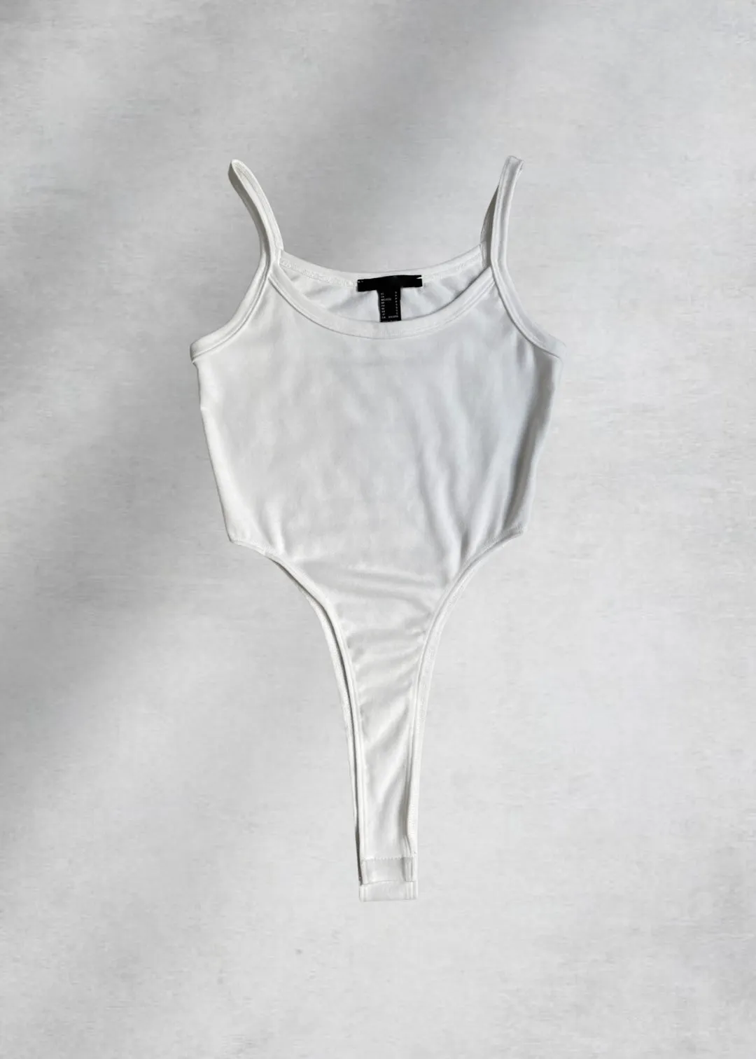 Toni Cheeky Knit Bodysuit - White