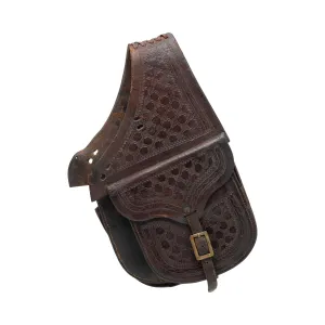 Tooled Saddle Bags