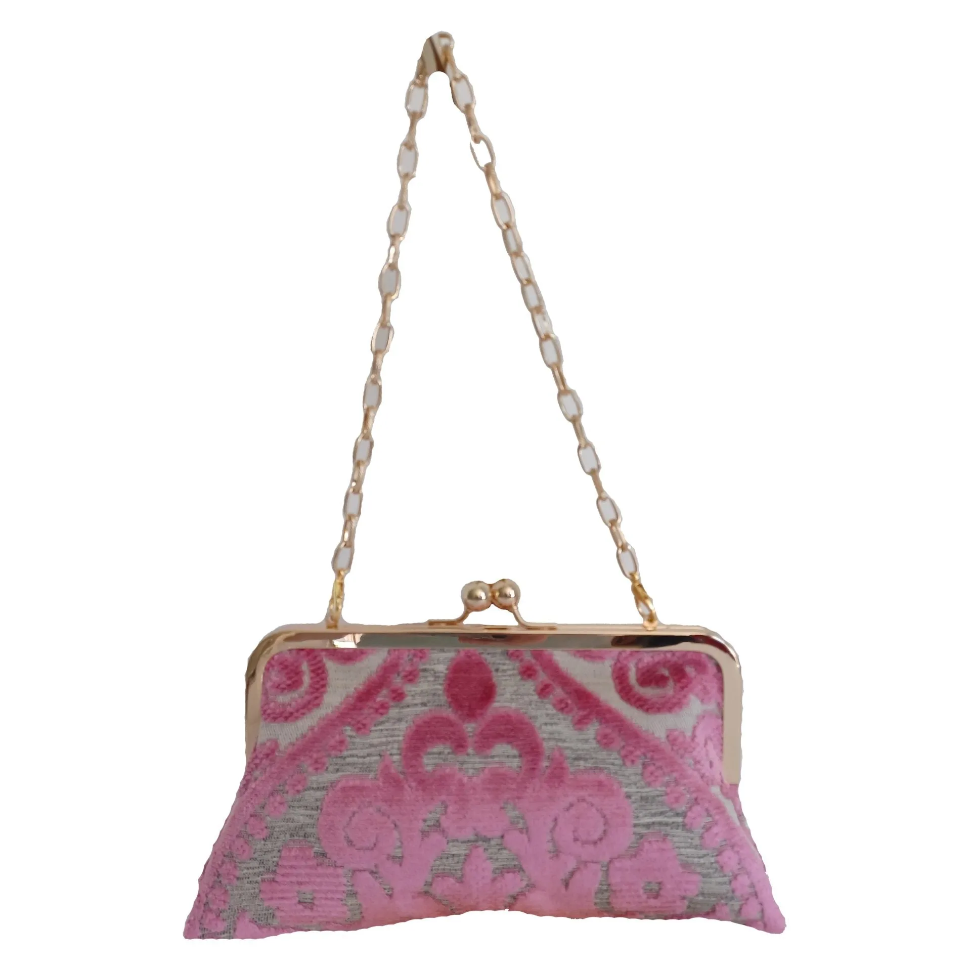 Trixie Purse in Petal Pink Mosaic