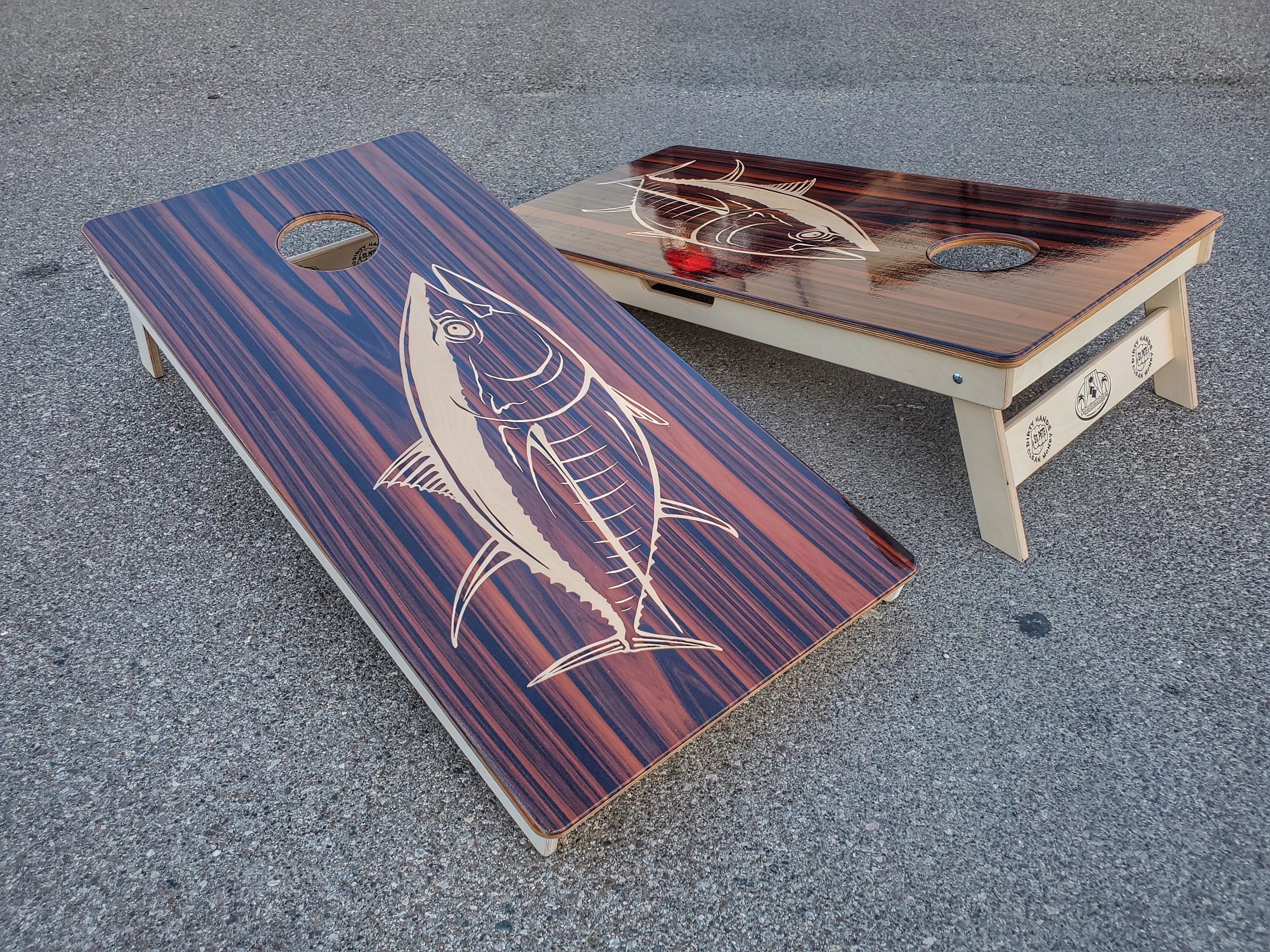 Tuna Cornhole Boards Direct Print