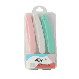 Ulife Foldable Safety Eyebrow Razors - 3 Pieces