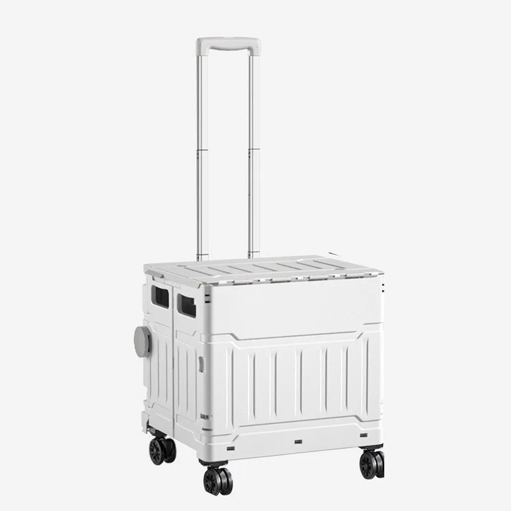 Ulife Foldable Shopping Cart - Nordic Gray, Large 75L