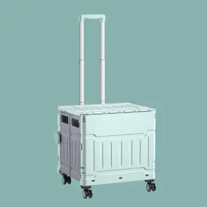 Ulife Foldable Shopping Cart - Nordic Green, Large 75L