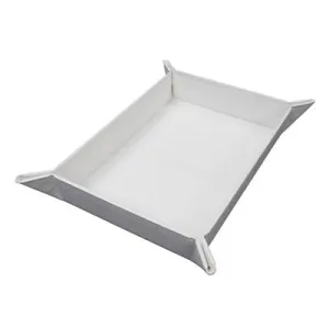Ultra Pro - Magnetic Foldable Dice Tray - White