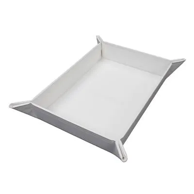 Ultra Pro - Magnetic Foldable Dice Tray - White