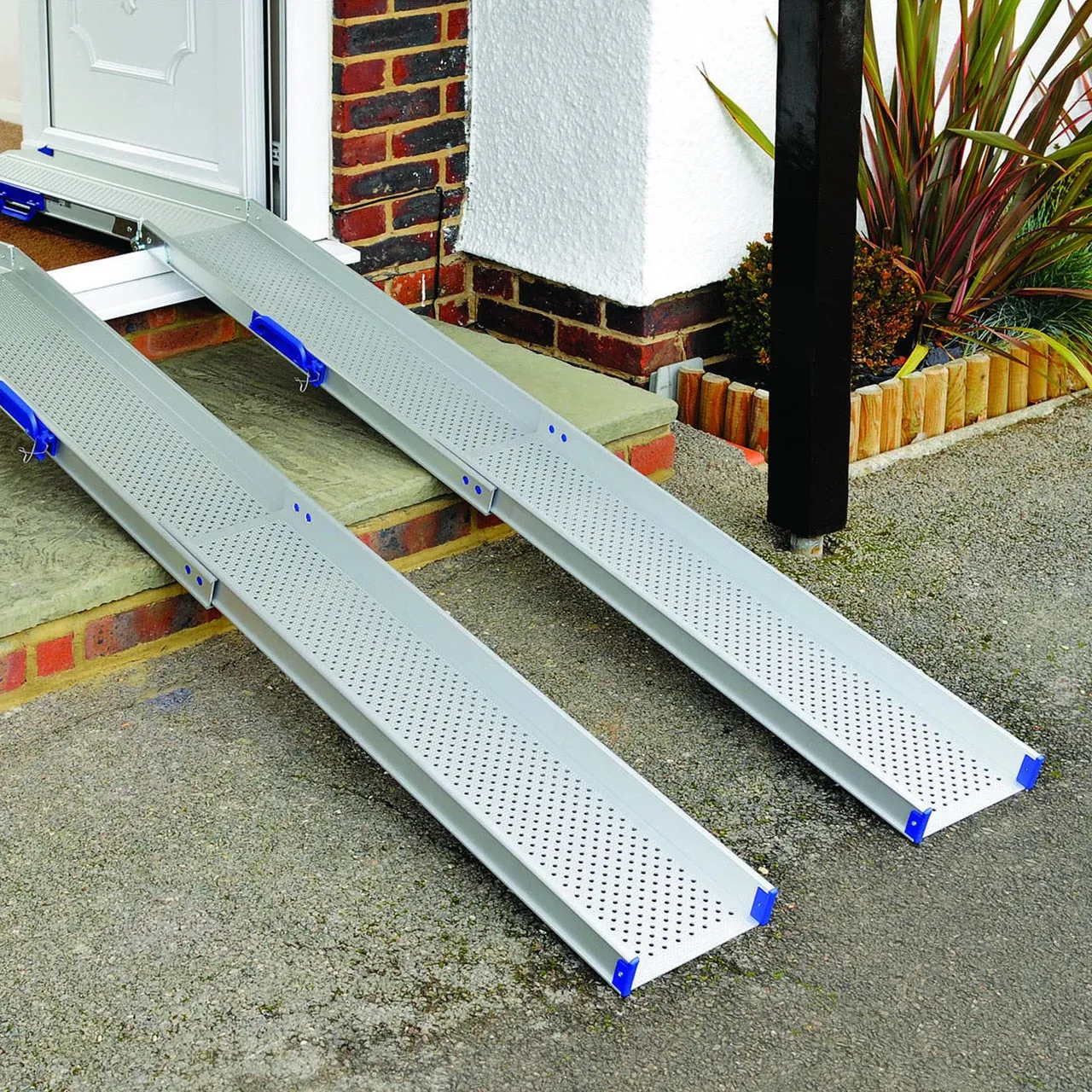Ultralight Folding & Telescopic Lightweight Portable Combi Ramp